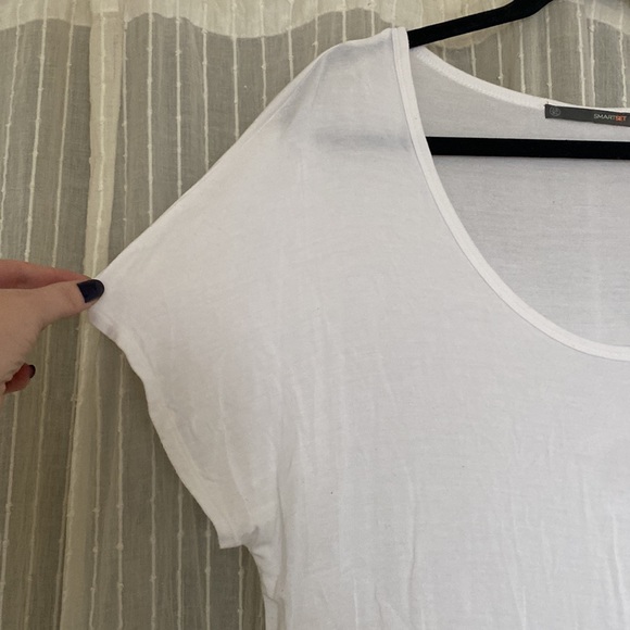 Smart Set White T-shirt, Size XL - Picture 2 of 4